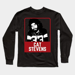 Cat stevens ~~~ 70s retro Long Sleeve T-Shirt